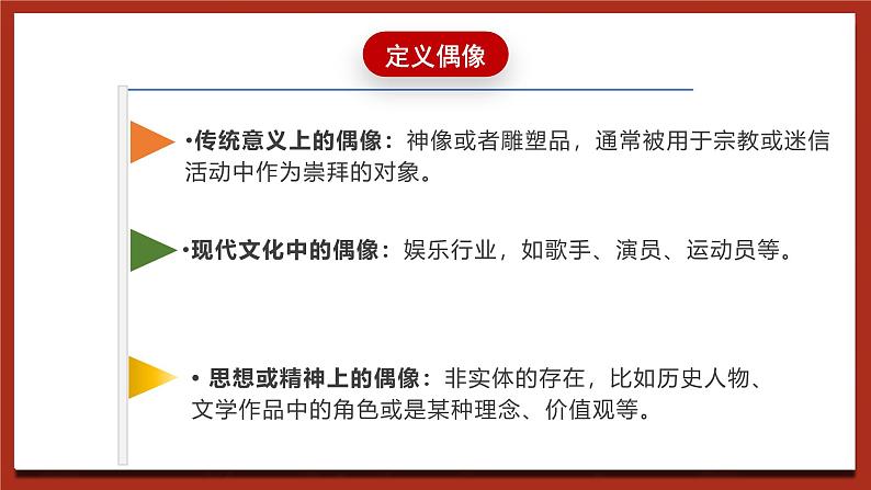 现代版心理健康六年级全册 4《从偶像中汲取力量》课件第6页