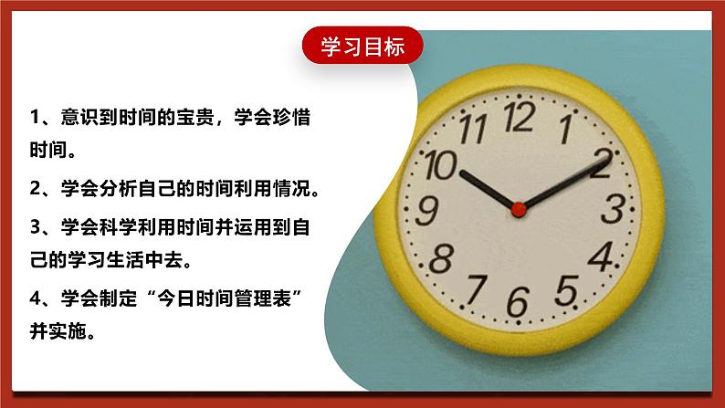 现代版心理健康六年级全册 6《时间都去哪儿了》课件第2页