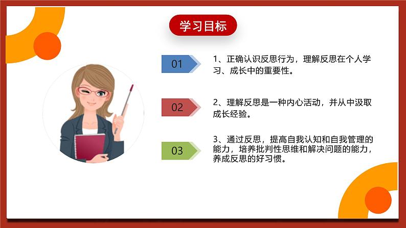 现代版心理健康六年级全册 13《在反思中进步》课件第3页