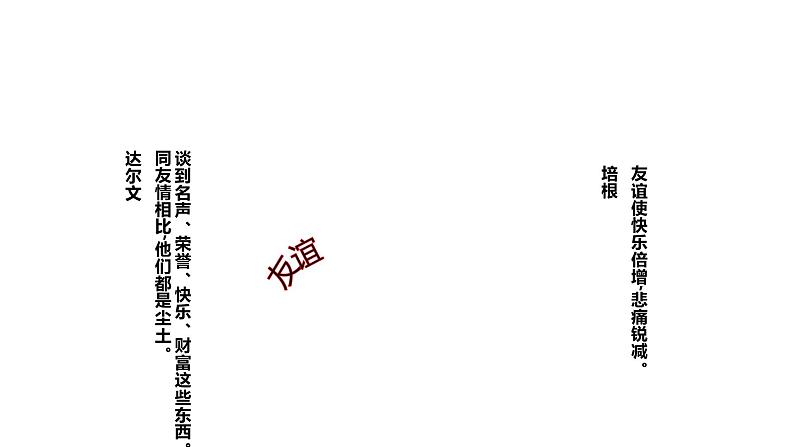 2021春北师大版小学六年级下册心理健康课件-28《友谊地久天长》02