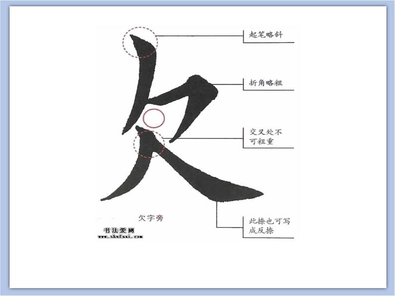 第11课 反文旁与欠字旁 课件第7页