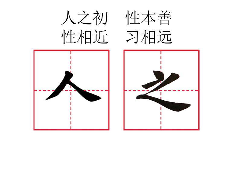 人美版三年级上册书法 6.捺 课件第5页