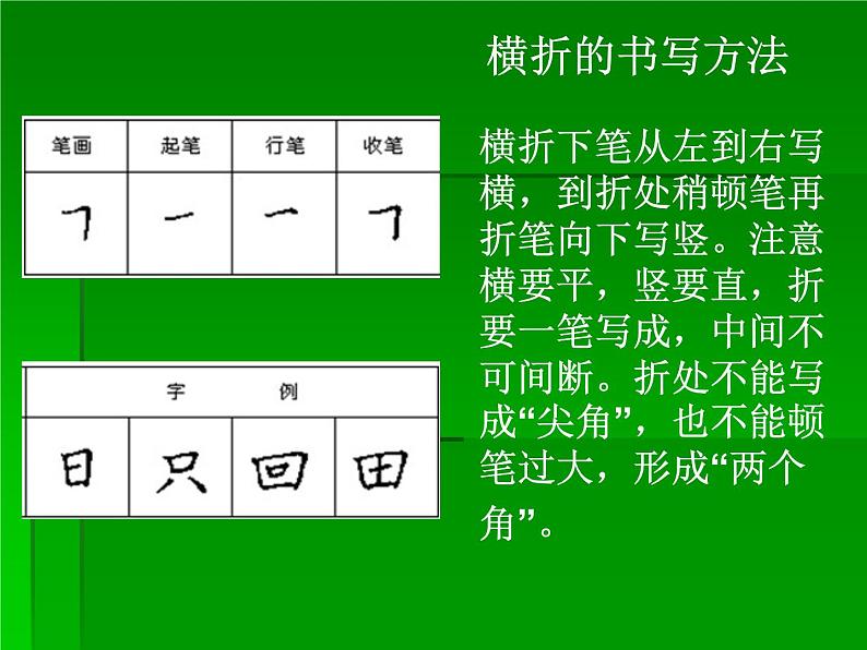 人美版三年级下册书法 5横折钩 课件（24张PPT）04