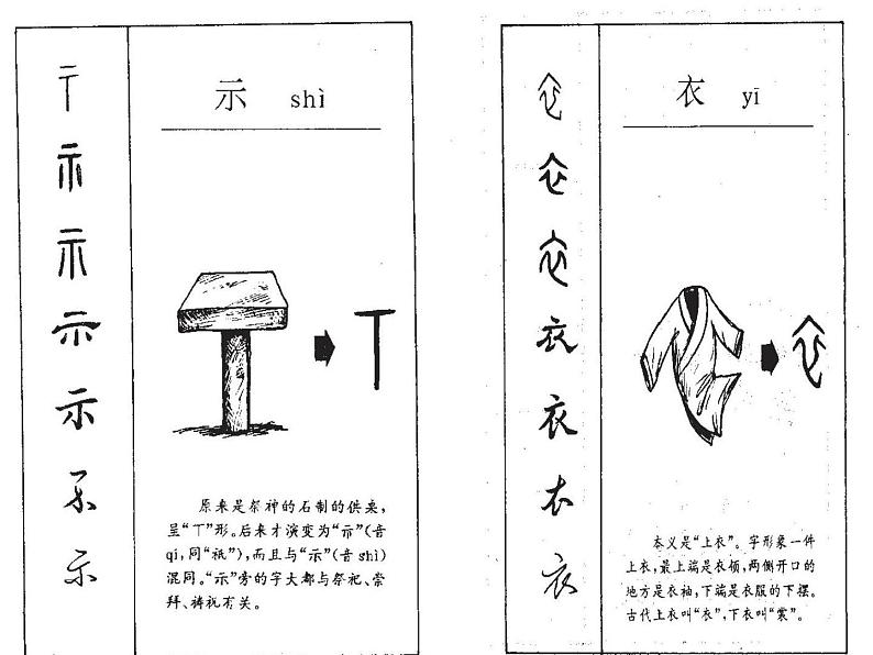 四年级下册书法课件－13示字旁、衣字旁 ｜湘美版第3页