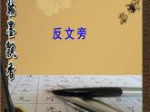 人美版五年级上册书法 3反文旁  课件