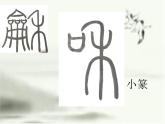 小学书法湘美版 四年级下册 禾字旁课件PPT