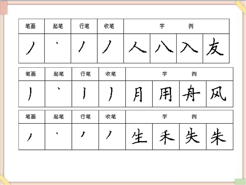 三年级上册书法课件－11.捺｜西泠版（共13张PPT）第5页