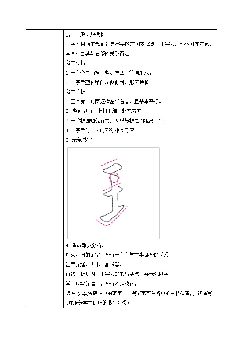 第5课《王字旁》教案第2页