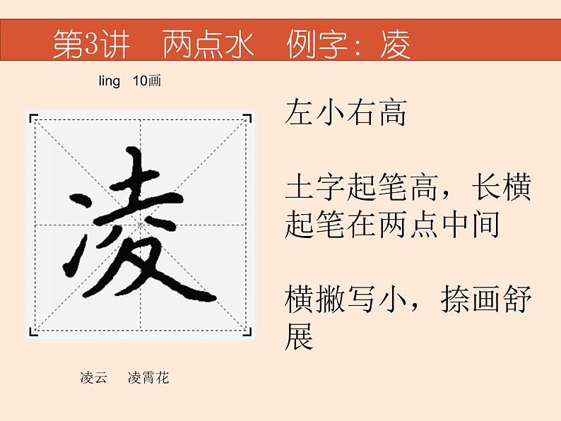 硬笔偏旁--3、4（两点水、三点水）课件PPT07