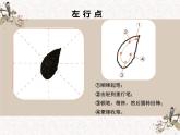 湘美版书法三下 第二课（左行点） 课件PPT+教案