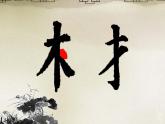 湘美版书法四下 11《木字旁》课件