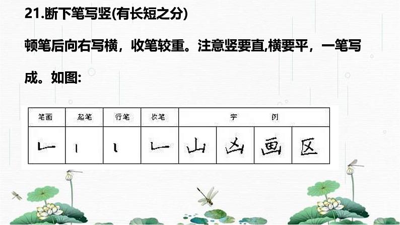 2024-2025学年特色课程-书法 11.硬笔书法- 笔画大全3教学课件PPT04