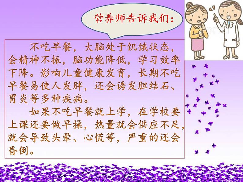 教科版综合实践四上 早餐与健康 课件+教案06