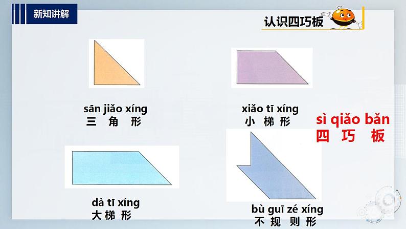 内蒙古版综合实践一上 第四单元 奇妙的四巧板王国 主题活动一《认识四巧板》课件+教案06