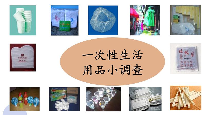 综合实践《一次性生活用品小调查》课件PPT03