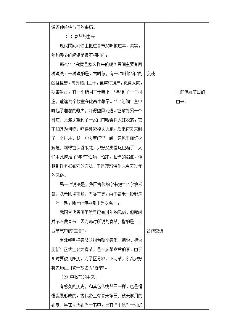 【内蒙古版综合实践】六年级第一单元  考察探究 主题活动三《我们的传统节日》 课件+教案＋素材02
