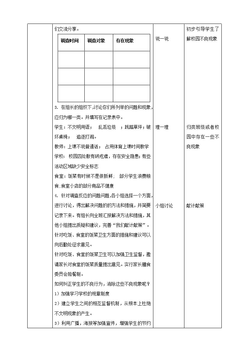 【内蒙古版综合实践】第4单元主题活动二《我为集体献一计》课件+教案02
