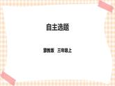 【内蒙古版综合实践】第4单元 职业体验及其他 主题活动四《自主选题》 课件+教案