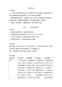 小学活动一 我为班级出把力教学设计