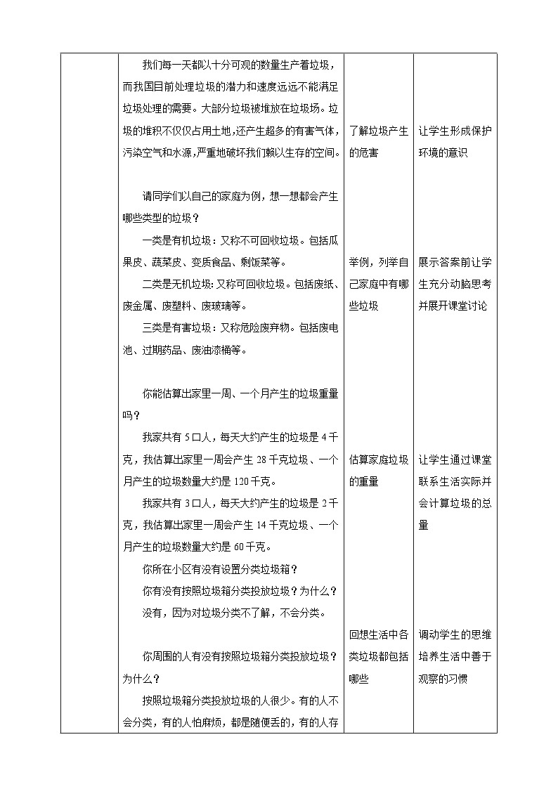 【深圳海天版】综合实践活动二年级 垃圾分类第一课时《身边的垃圾》课件+教案+素材02