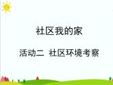 四年级上册综合实践活动课件-8.2社区环境考察 ∣ 沪科黔科版
