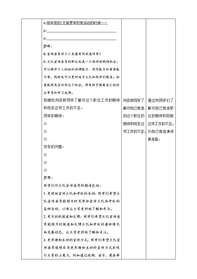 竞选大队委员 教案第3页