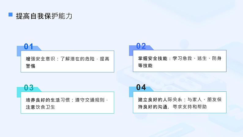 粤教版三年级下册综合实践活动1安全自护我能行教学课件第6页