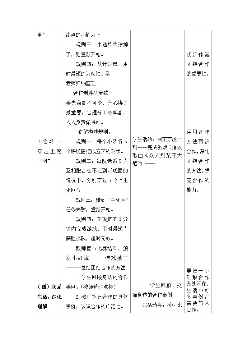 团结合作，互惠共赢（教学设计）-小学生主题班会通用版第3页