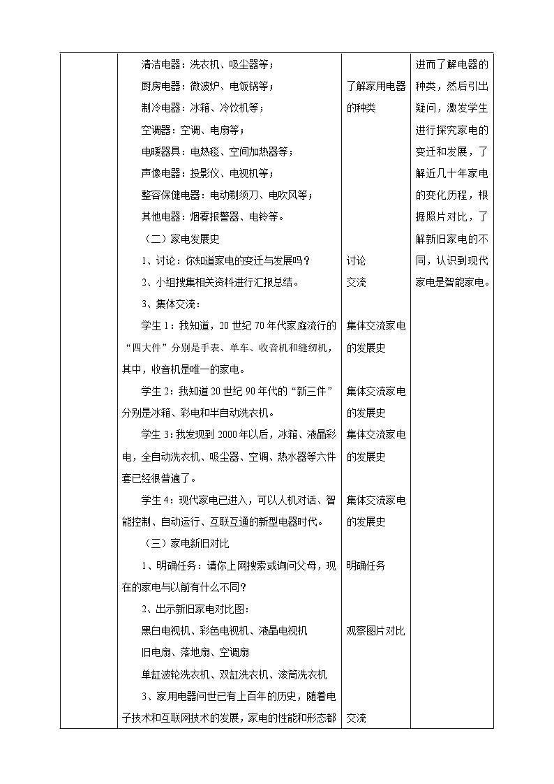 【粤教版】四上综合实践  第三单元《家用电器》第一课时 （课件+教案）02