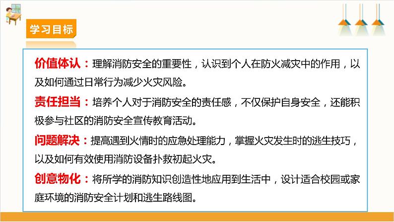 【核心素养目标】沪科黔科版《综合实践活动》四下 远离火灾 第三课《当火灾发生时》课件第3页