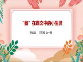 深圳版综合实践活动指引四年级 第一单元“藏 在课文中的小生灵 课件+素材