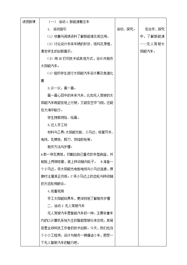 综合实践活动指引六年级《小小设计师——未来生活》第2单元 未来科技 教案第2页