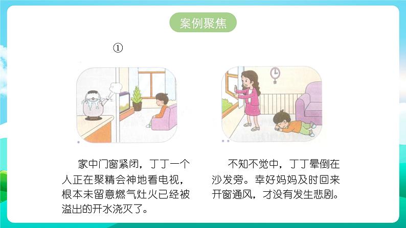 沪科黔科版综合实践活动三年级下册 《居家生活讲安全 二、安全使用燃气》课件02