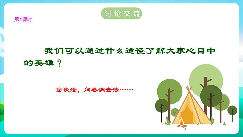 沪科黔科版综合实践活动五年级下册 第四单元 《英雄伴我成长 活动三 大家心目中的英雄》课件02