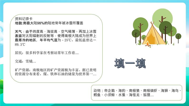 沪科黔科版综合实践活动五年级下册 第七单元 《人类共同的南极 活动一 我的南极探险之旅》课件07