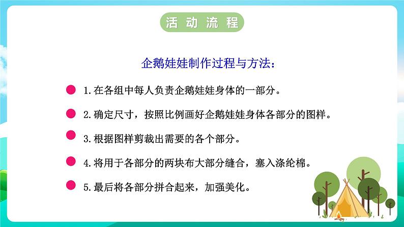 沪科黔科版综合实践活动五年级下册 第7单元 《人类共同的南极 活动二 企鹅娃娃》课件第5页