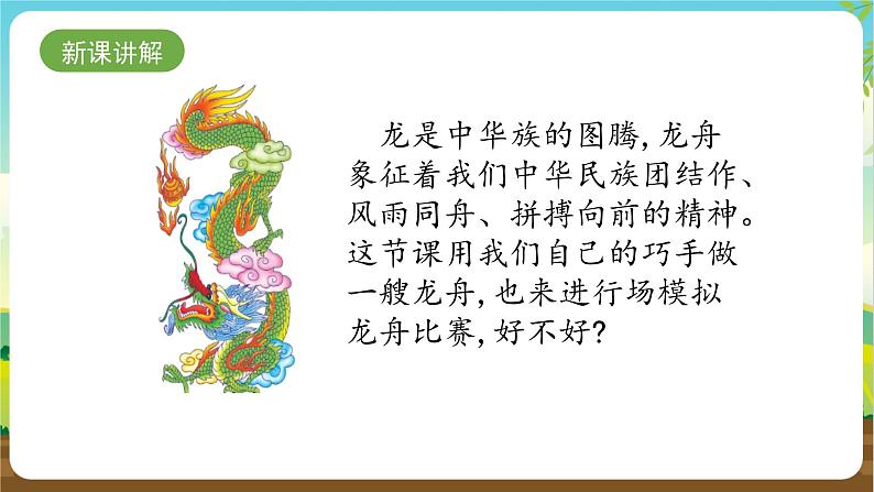 沪科黔科版综合实践活动四年级下册 活动二 《巧手做龙舟》 课件第3页