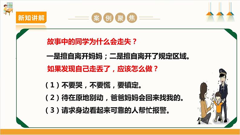 【沪科·黔科版】三上综合实践  聚焦假日安全 第一课《外出游玩防走失》课件+教案+素材06