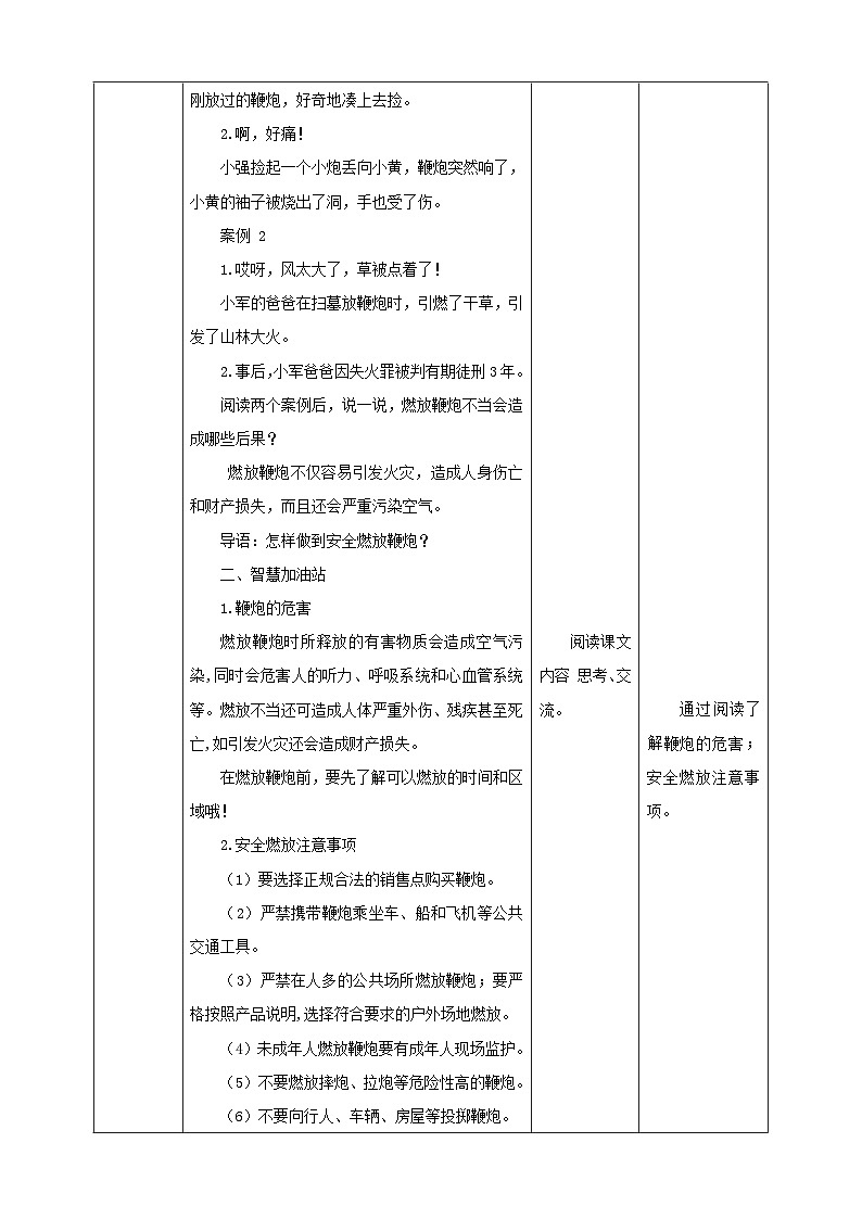 【沪科·黔科版】三上综合实践  聚焦假日安全 第3课《燃放爆竹须小心》课件+教案02
