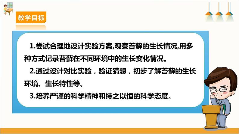 【沪科·黔科版】三上综合实践  植物园里乐淘淘 活动二《苔藓喜欢在哪里生长》课件+教案02