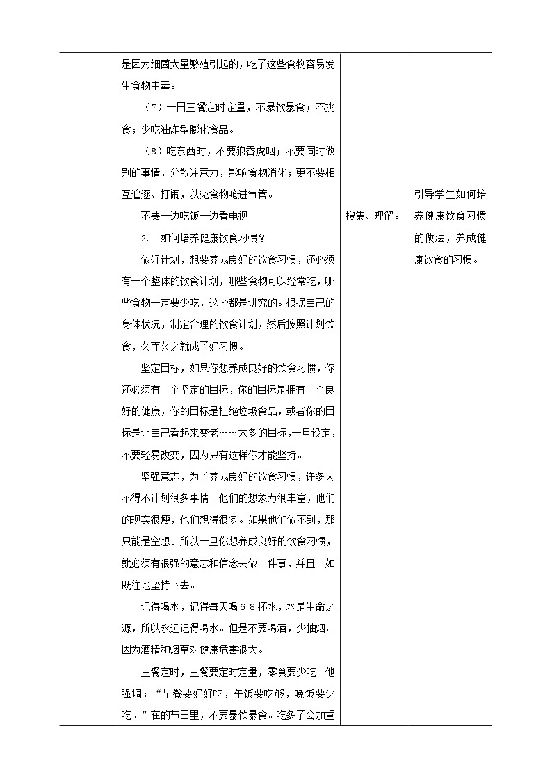 【沪科·黔科版】四上综合实践  关心饮食安全 第一课《健康饮食好习惯》课件+教案+素材03