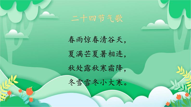 主题班会：二十四节气课件PPT02