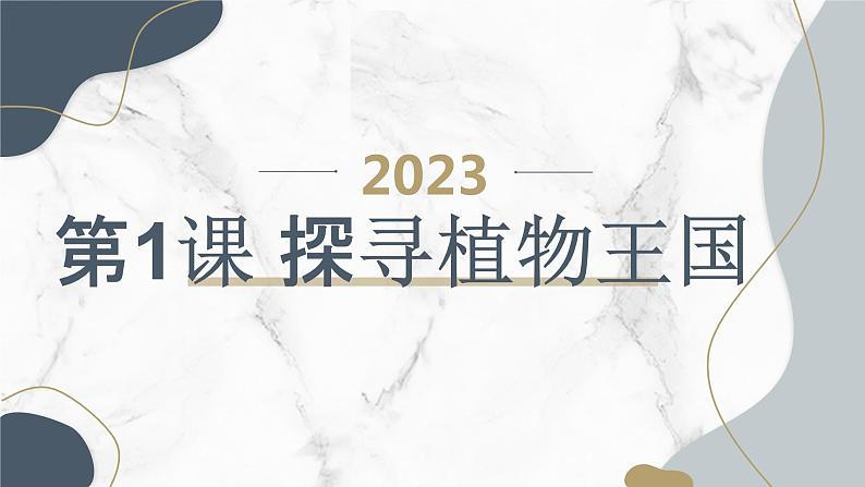 安徽大学版小学三年级上册综合实践活动第1课探寻植物王国（课件）第1页