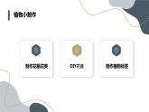 安徽大学版小学三年级上册综合实践活动第1课植物小制作（课件）