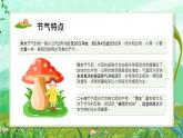 绿色中国风二十四节气雨水中国传统通用PPT模板