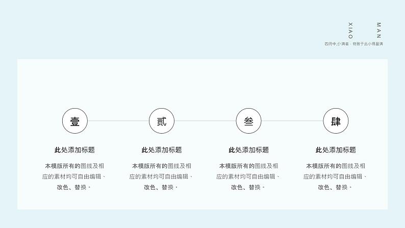 浅蓝色中国风二十四节气之小满节气介绍教育课件第4页