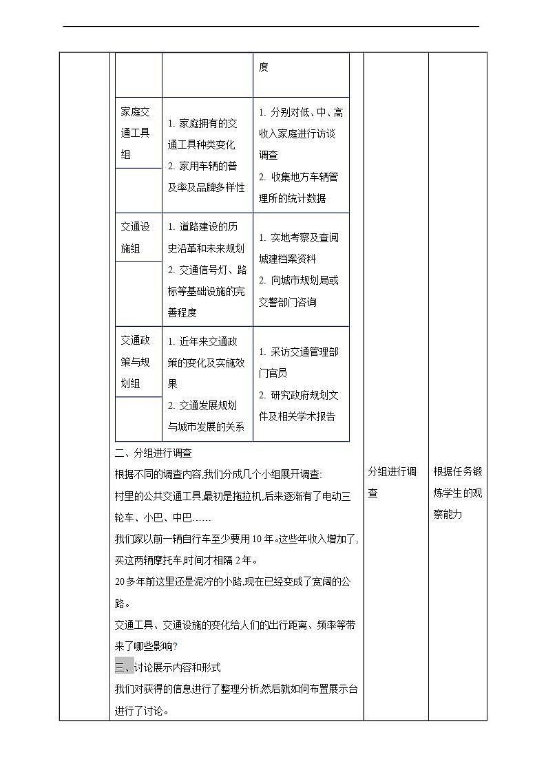 【沪科版贵州版】《小学综合实践活动》四年级第二学期《家乡交通的变迁》课件第2页