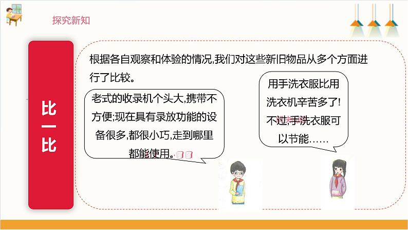 【沪科·黔科版】四下综合实践  生活变变变 活动二《新旧物品比一比》课件+教案+素材08