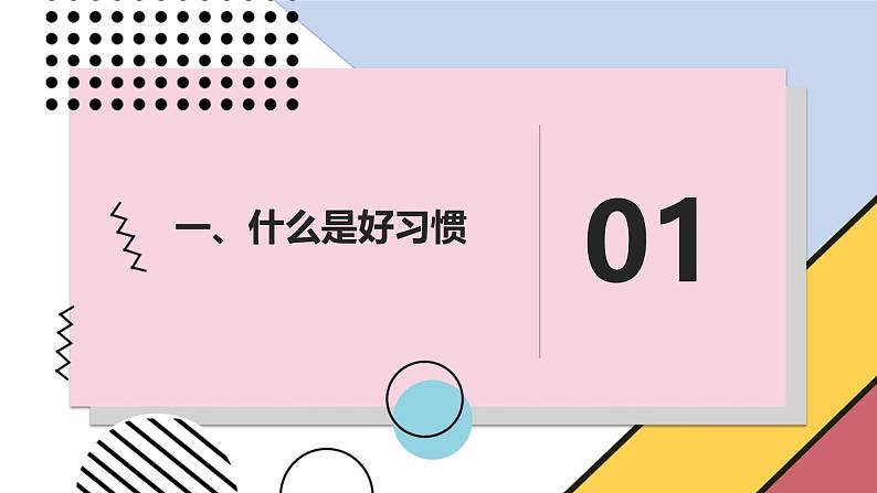 安徽大学版小学五年级上册综合实践活动第4课好习惯靠养成【课件】03