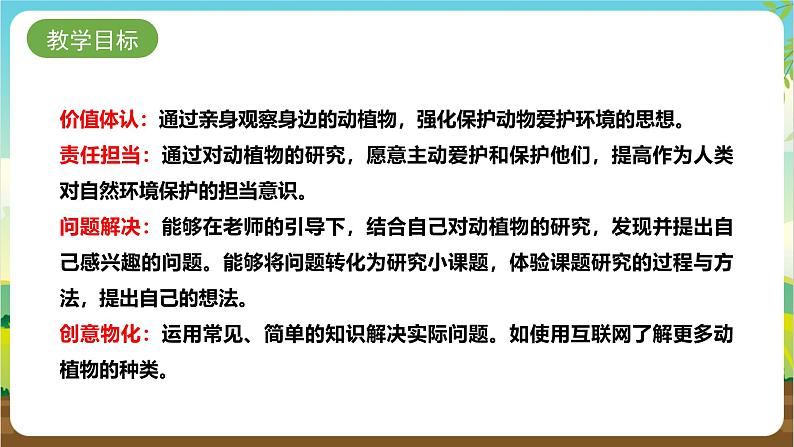 内蒙古版综合实践活动四年级下册 第一单元 主题活动二《关爱身边的动植物》课件第2页